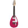 VOX Mark III Teardrop Mini Loud Red elektrische gitaar in mini-formaat met draagtas