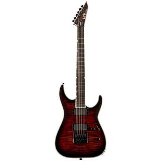 ESP LTD Deluxe MH-1000 EverTune Dark Brown Sunburst elektrische gitaar met EMG 81 / EMG 60TW-R elementen