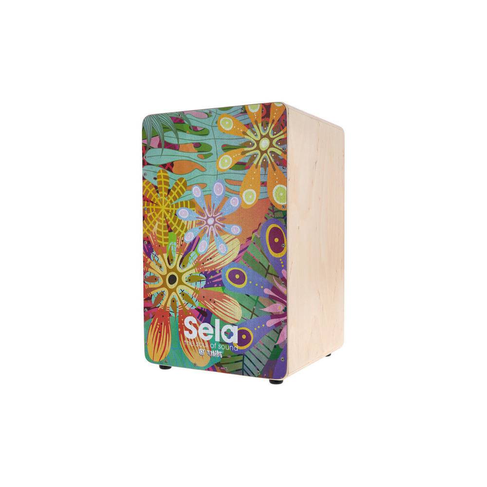 Sela SE 179 Art Series Flower Power cajon