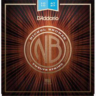 D'Addario Nickel Bronze Twelve String akoestische gitaarsnaren