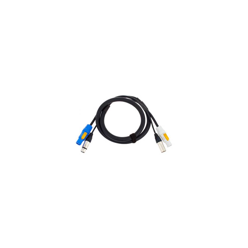 Cordial CPH1.5-DMX1-5-PWR1 Peak 5p XLR + Powercon 1.5m