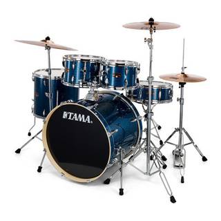 Tama IE50H6W-HLB Imperialstar Hairline Blue 5d. drumstel
