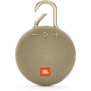 JBL Clip 3 Desert Sand Bluetooth speaker