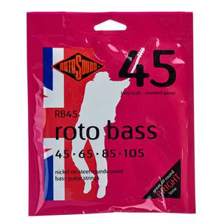 Rotosound RB45 Roto Bass set basgitaarsnaren 45 - 105