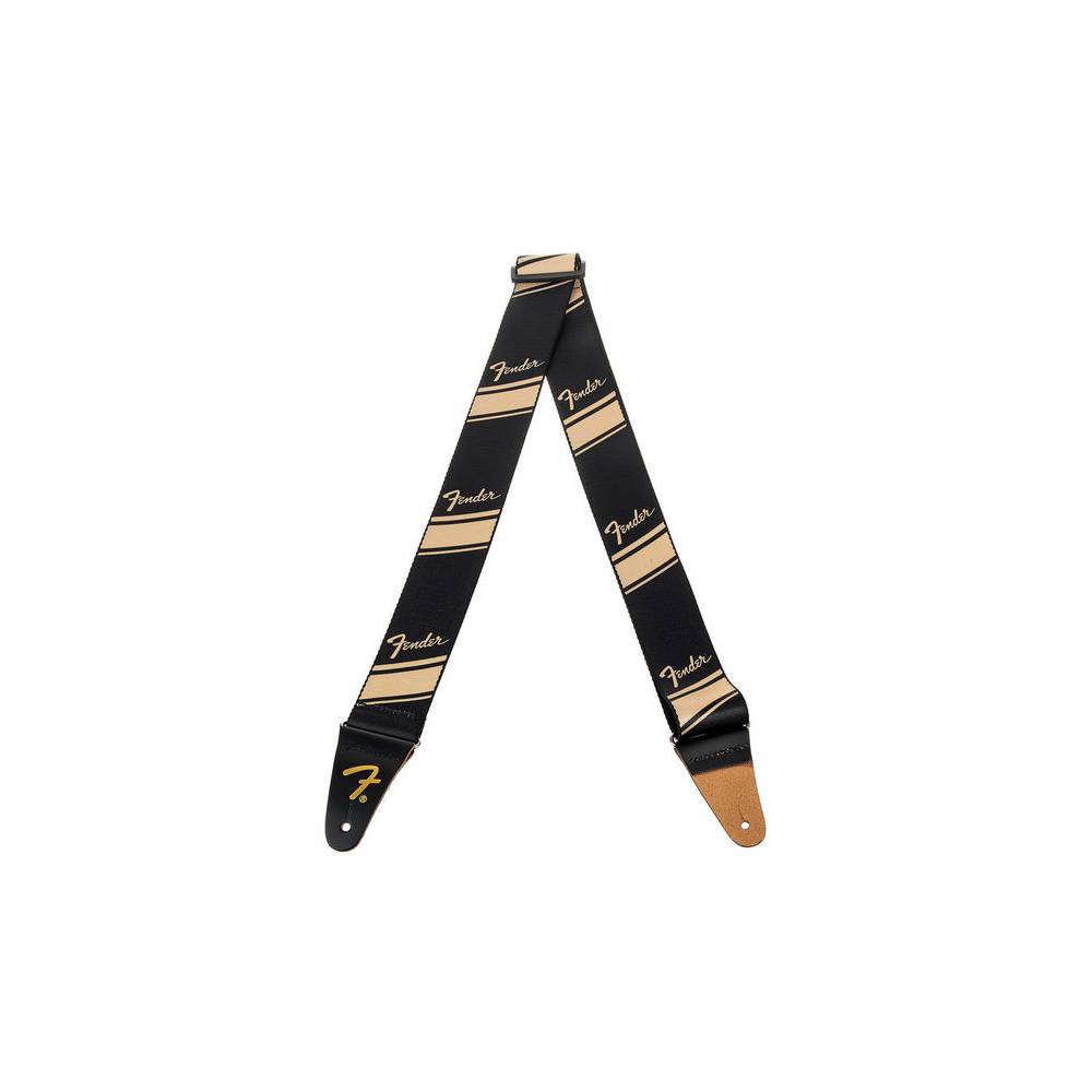 Fender Competition Stripe Strap Gold gitaarband
