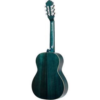 Ortega Family Series R121-3/4OC 3/4-Size Guitar Ocean Blue klassieke gitaar met gigbag