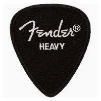 Fender patch Heavy Pick Patch zwart