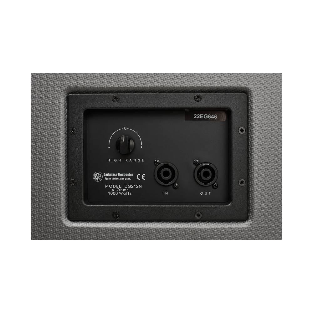 Darkglass DG-212N Neodymium 2x12 inch basgitaar speakerkast
