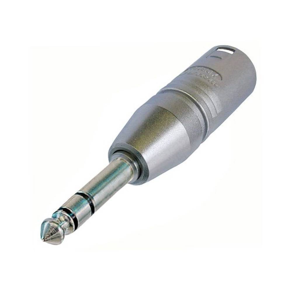 Neutrik NA3MP adapter XLR male - Jack male stereo