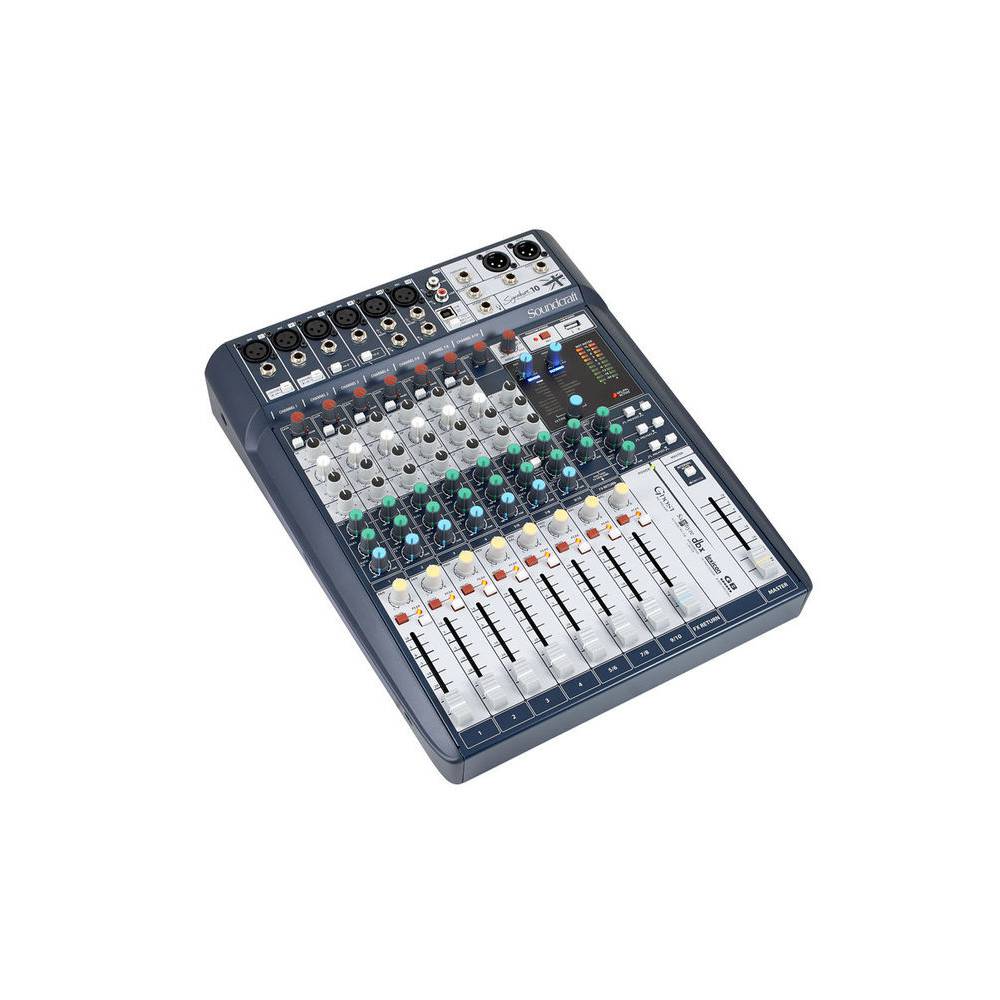 Soundcraft Signature 10 PA mixer met gratis AKG K52