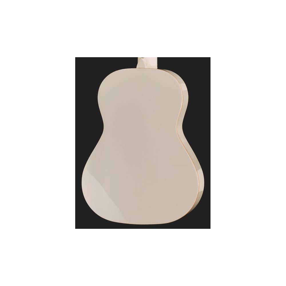 Ortega Family Series R121-1/2 klassieke gitaar wit met gigbag