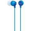 Sony MDREX15LPLI in-ear headphones blauw
