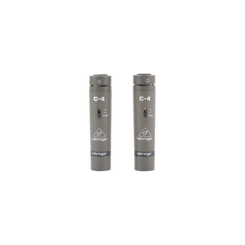 Behringer C-4 studio condensator microfoon (set van 2)