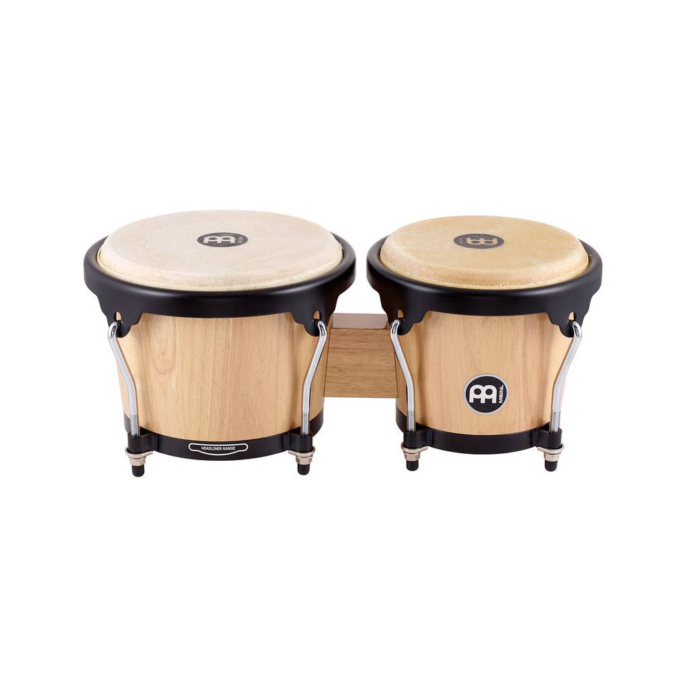 Meinl HB100NT Headliner Series Wood Bongos Natural