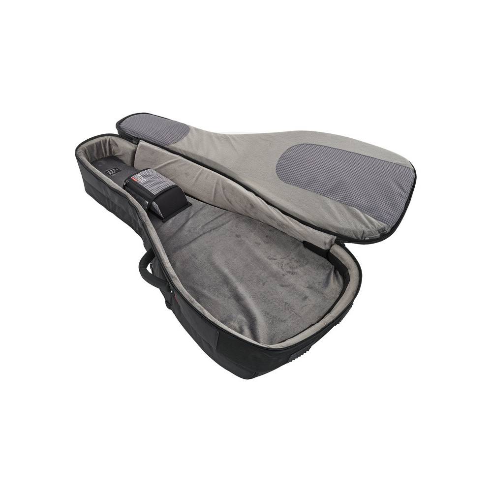 Classic Dual Semi-Hollow/Electric Guitar Case, Black