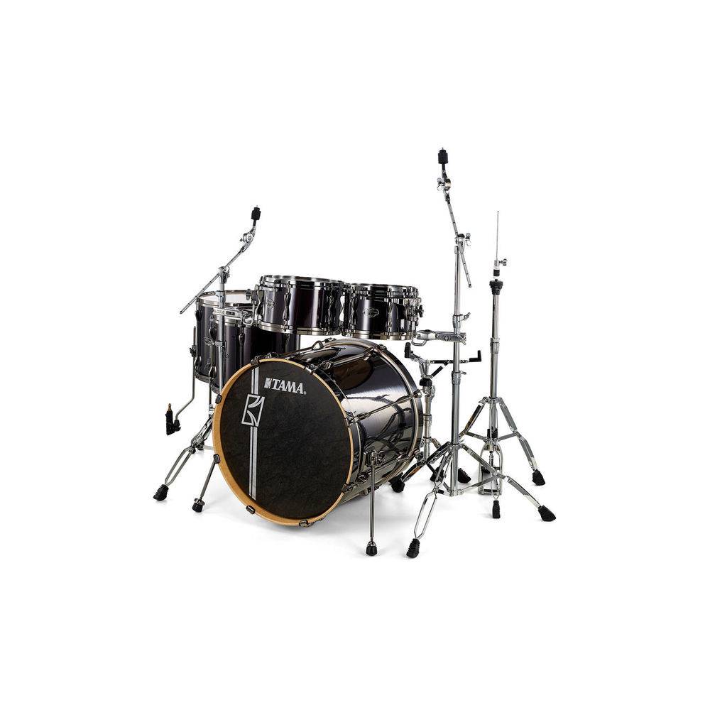 Tama Superstar HD Maple Brushed Charcoal Black 5-delige shellset