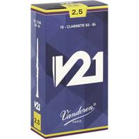 Vandoren V21 rieten Bb-klarinet 2.5, 10 stuks