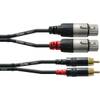 Cordial CFU3FC Intro verloopkabel 2x XLR female - 2x RCA 3m