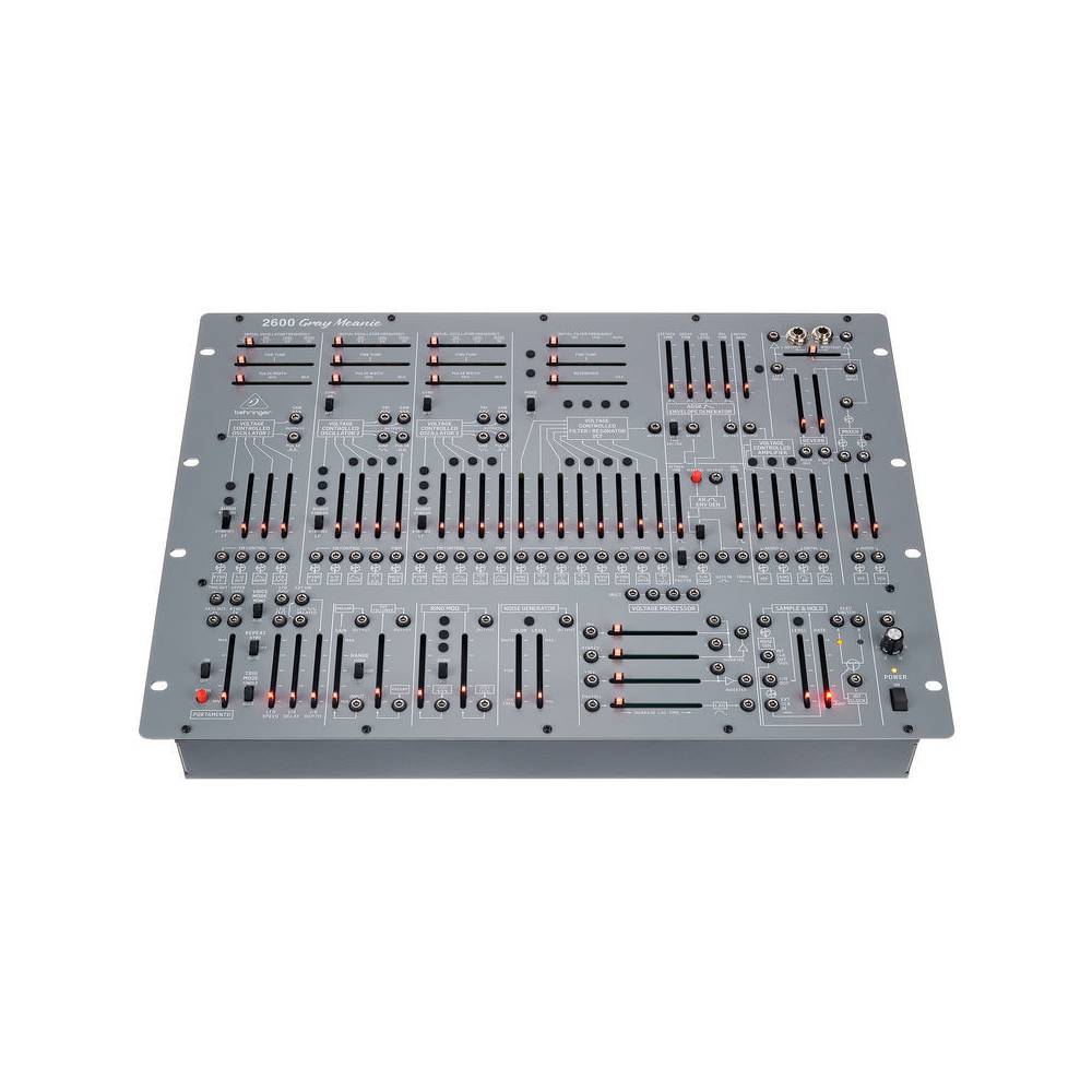 Behringer 2600 Gray Meanie synthesizer