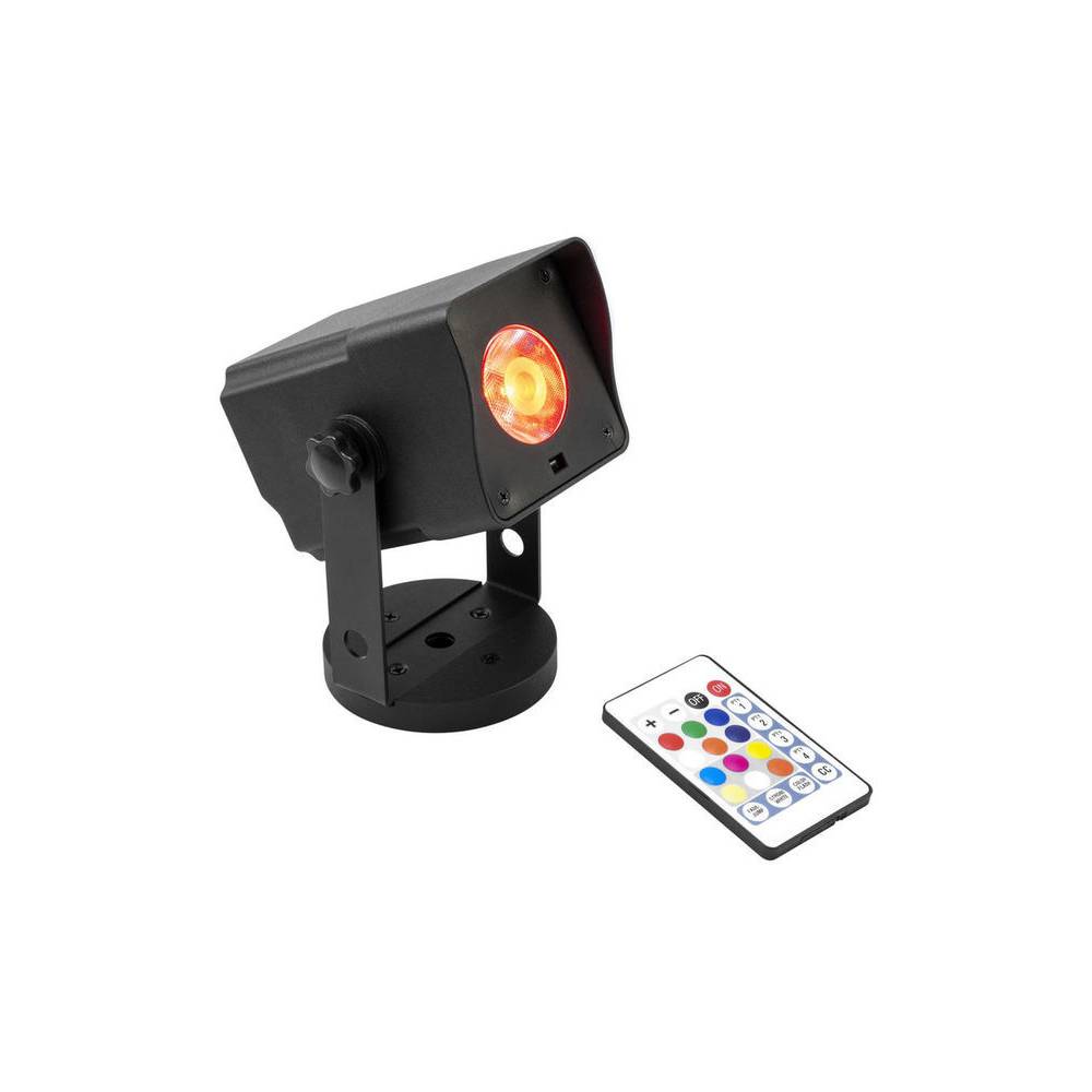 Eurolite AKKU Dot 1 RGB/WW QuickDMX accu gevoede pinspot
