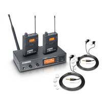 LD Systems MEI 1000 G2 BUNDLE draadloze 823-832/863-865 MHz in-ear monitor bundel