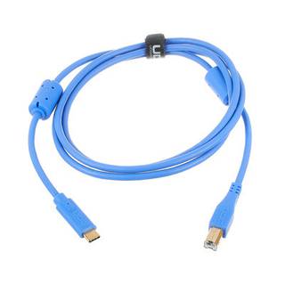 UDG U96001LB USB 2.0 USB-C - USB-B 1.5 meter blauw