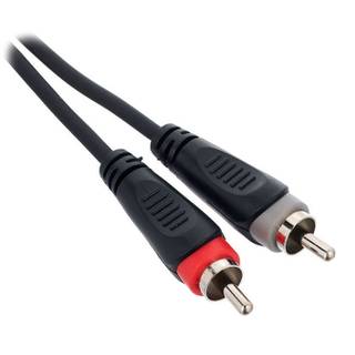 Cordial EU1MC Elements verloopkabel 2x XLR male - 2x RCA male 1m