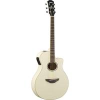 Yamaha APX600 Vintage White elektrisch-akoestische gitaar