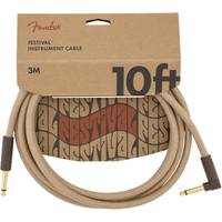 Fender Festival Cables Natural R/A instrumentkabel 3m