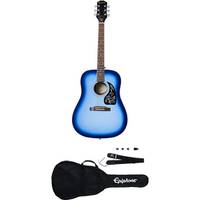 Epiphone Starling Acoustic Guitar Player Pack Starlight Blue akoestische westerngitaar set