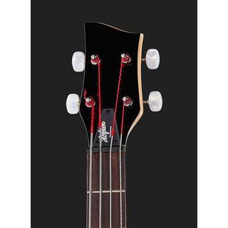 Hofner Shorty Bass Guitar CT Black elektrische reis-basgitaar