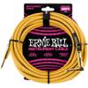 Ernie Ball 6070 Braided Instrument Cable, 7.5 meter, verguld