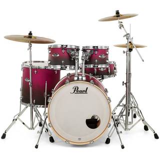 Pearl EXL725BR/C217 Export Lacquer Raspberry Sunset 5d. drumstel rock