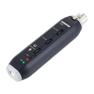 Shure X2u XLR-USB signaal adapter