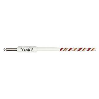 Fender Yuletide instrument kabel rood+groen 10 ft / 3 meter