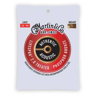 Martin Strings MA540T Authentic Lifespan 2.0 Phosphor Bronze