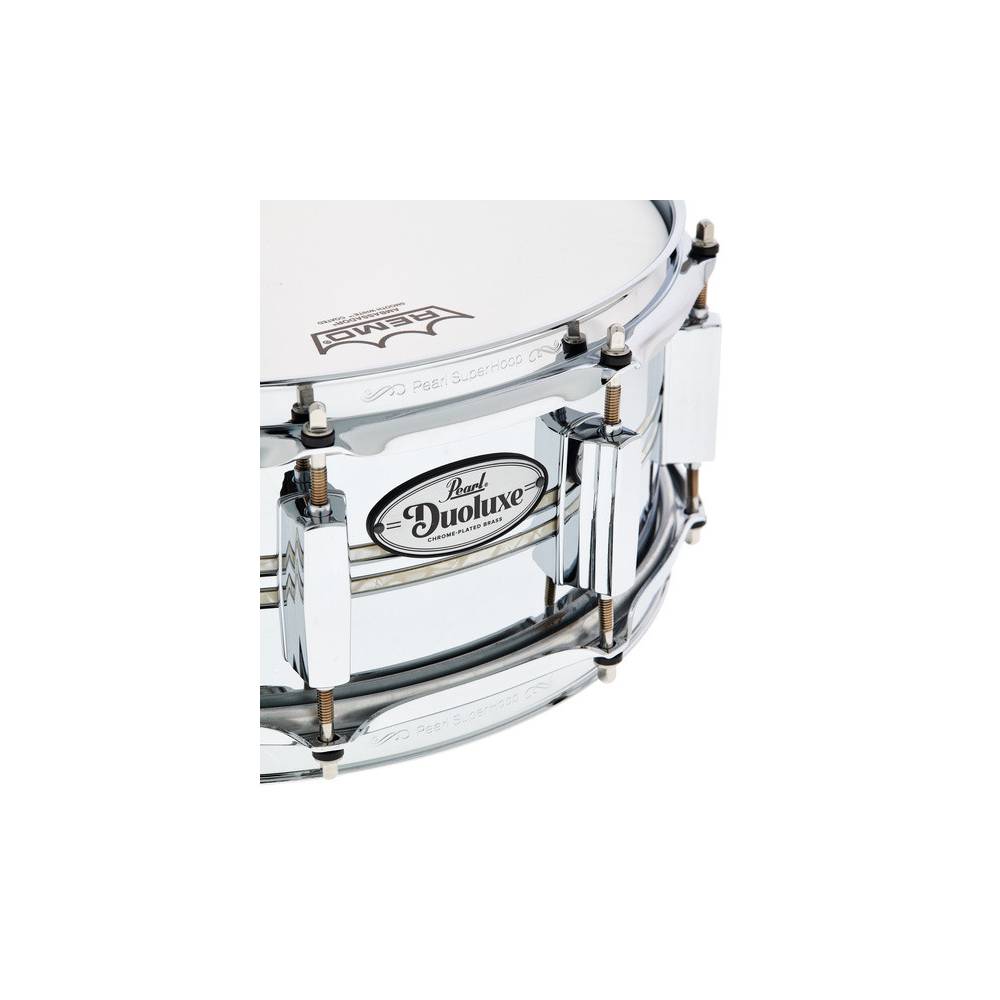 Pearl DuoLuxe Chrome/Brass 14 x 5 inch snaredrum