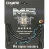 Klotz M5FM01 XLR 3P - XLR 3P microfoonkabel 1 meter