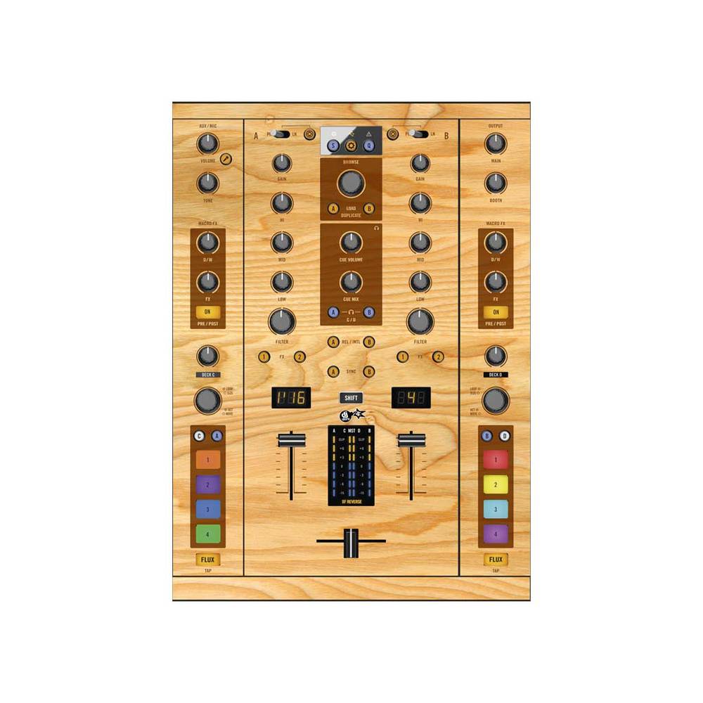 DJ-Skins Native Instruments Z2 Skin Woody