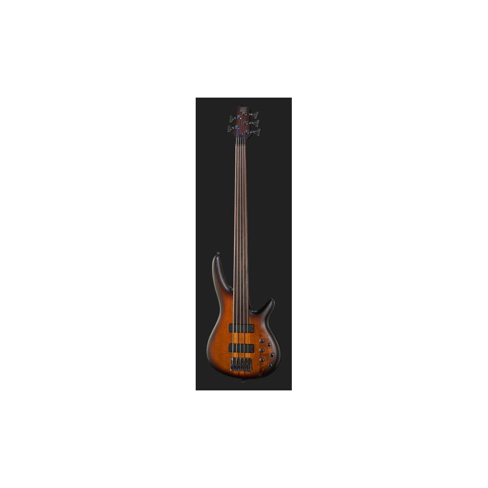 Ibanez SRF705 Portamento Brown Burst Flat Fretless