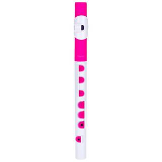 Nuvo TooT 2.0 kunststof fluit voor kinderen wit-roze