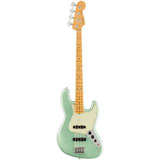 Fender American Professional II Jazz Bass Mystic Surf Green MN elektrische basgitaar met koffer