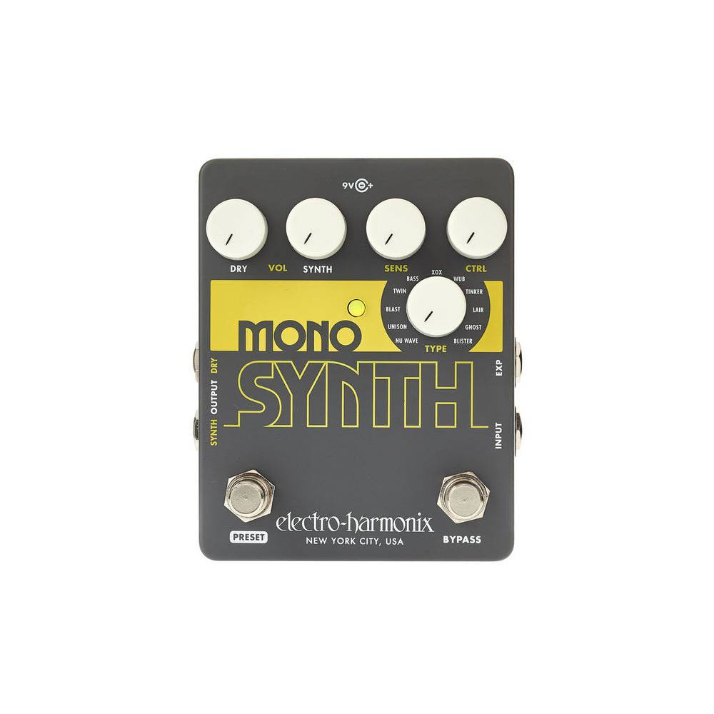 Electro Harmonix Mono Synth Guitar Synthesizer effectpedaal