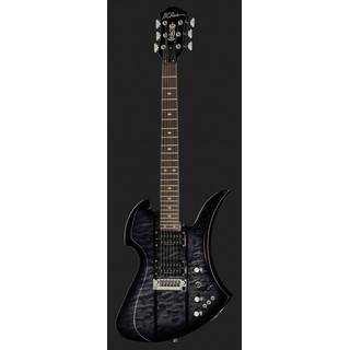 B.C. Rich Mockingbird Legacy STQ Hardtail Black Burst elektrische gitaar met coil tap, reverse phase en varitone