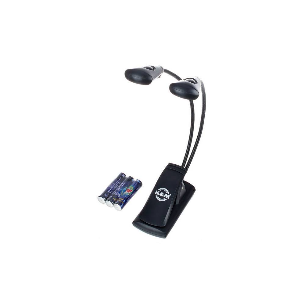 Konig & Meyer 12246 FlexLight lessenaarlamp met dubbele LED arm
