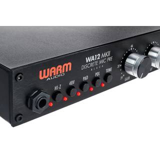 Warm Audio WA12 MKII Black microfoon voorversterker