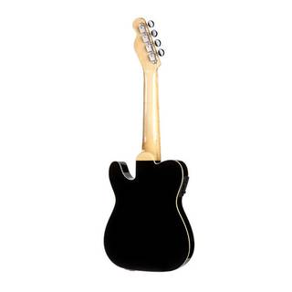 Fender Fullerton Tele Uke Black elektrisch-akoestische concert ukelele