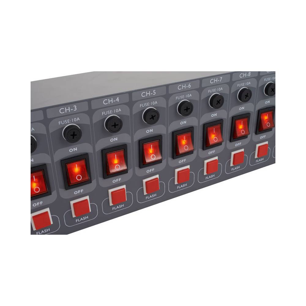 Showtec DJSwitch 10F Switchpanel