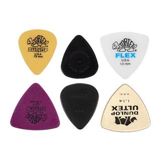Dunlop PVP117 Variety Pack Bass plectrumset (6 stuks)