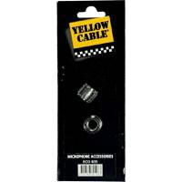 Yellow Cable B35 Schroefdraad adapter voor microfoon